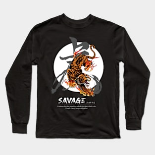 Tora Flame Long Sleeve T-Shirt